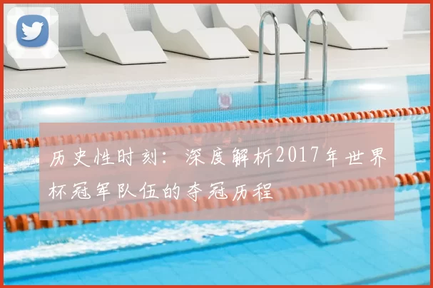 历史性时刻：深度解析2017年世界杯冠军队伍的夺冠历程