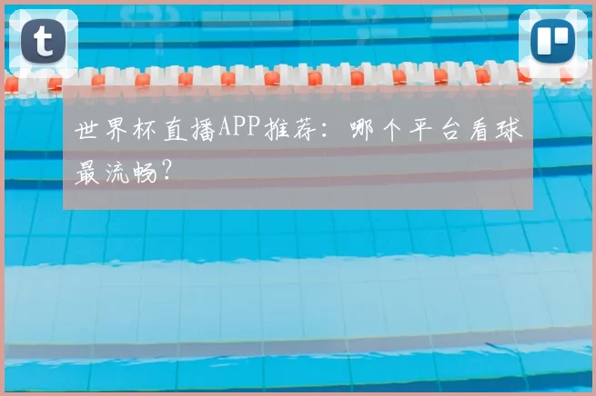 世界杯直播APP推荐:哪个平台看球最流畅?