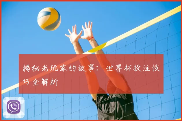揭秘老玩家的故事:世界杯投注技巧全解析