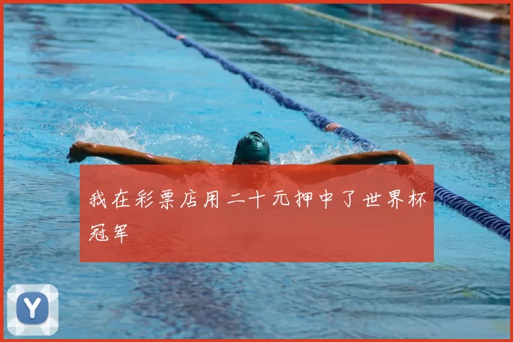 我在彩票店用二十元押中了世界杯冠军